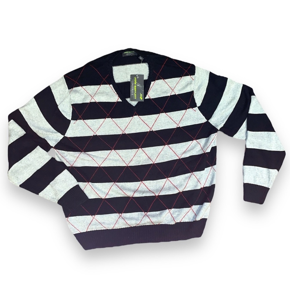 John Bartlett XTRA LARGE Consensus XL Cotton Sweater NWT